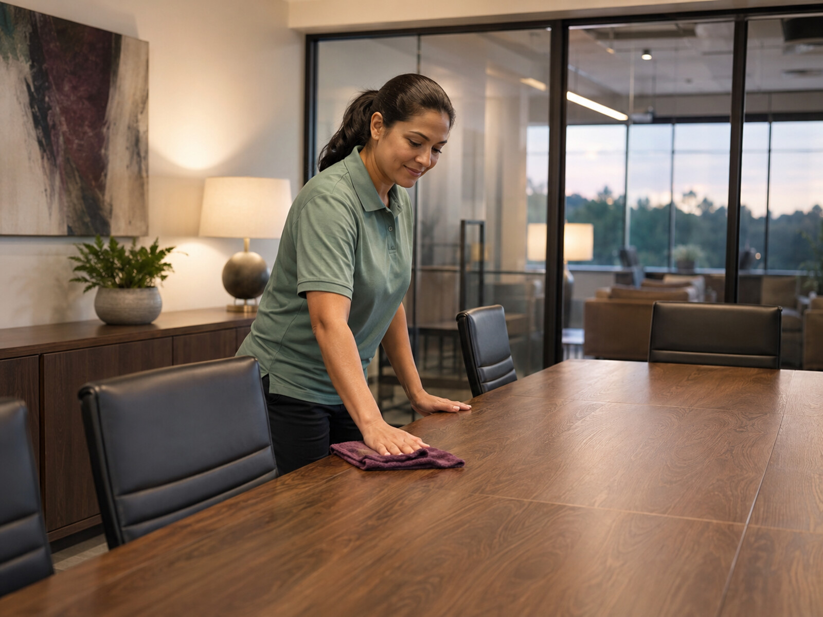 Office Cleaning service illustration