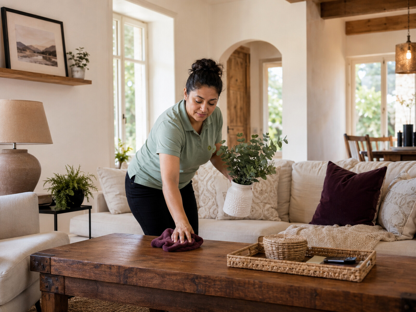 House Cleaning service illustration